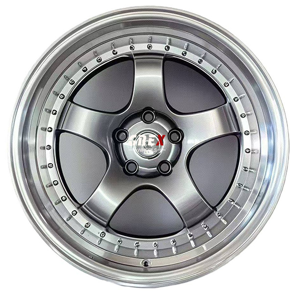 18 19 Inch Work Wheels for Honda BMW Toyota Machined Lip Rims 5X114.3 PCD Spoke Design 