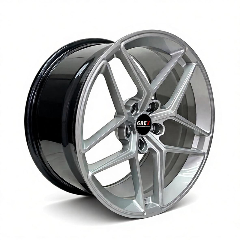 18 19 20 Inch 5*112 66.6 for BMW benz a B C CLA Class  Custom Forged Wheels High Gloss Black