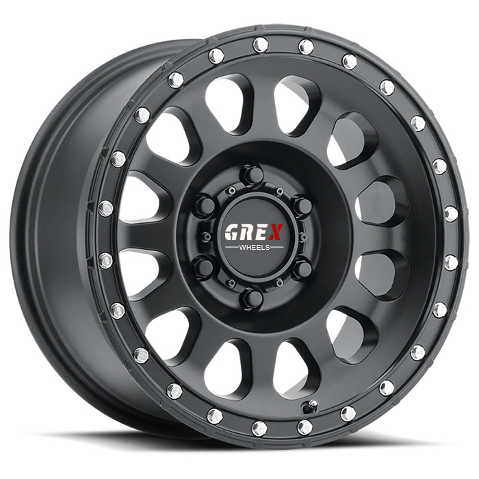 17X8.5ET0 6X139.7 Sub-Black Negative Offset 0 Aluminum Off-Road Rims