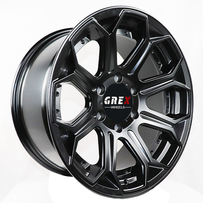  Alloy Off-road Wheels 17x9.0 Rims for Jeep Wrangler 5x127 PCD Chrome Finish Mesh Design