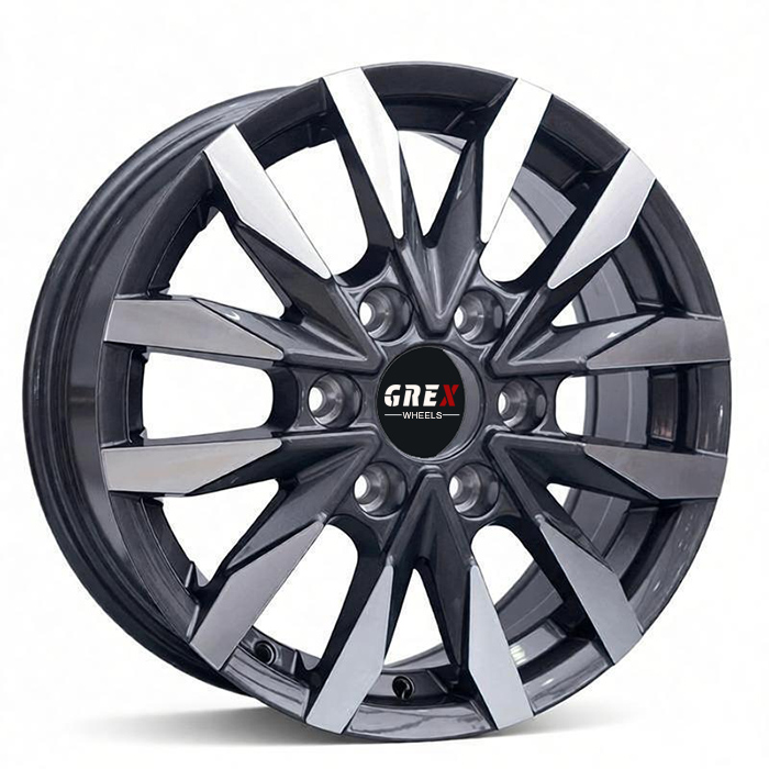 R16 16*6.5J 6x130 84.1 Deep Dish Alloy Wheel Rims for Mercedes Sprinter Replacement