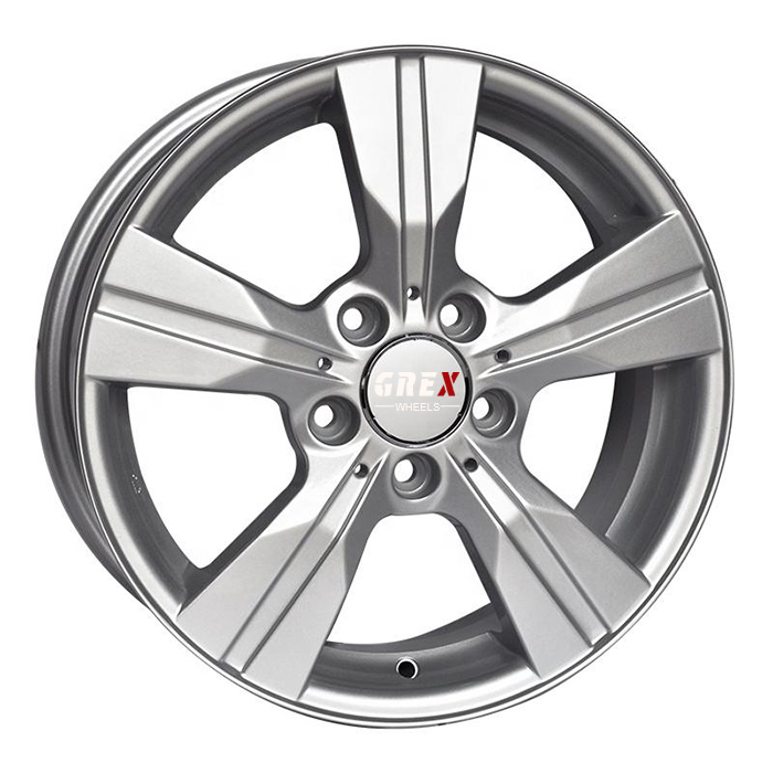  16 Rims16 Inch 5 Holes 5x112 Silver Alloy Passenger Car Wheels